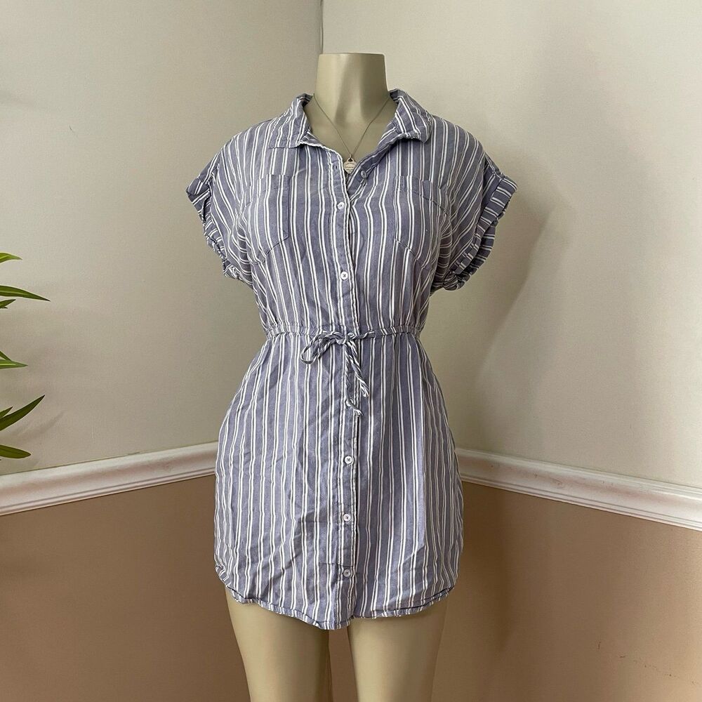 Jopia Women's Cotton Striped Mini Dress